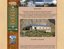 Tablet Screenshot of hosteriakoonek.com.ar
